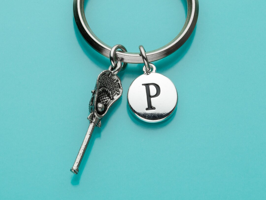 Lacrosse Stick Keychain Lacrosse Stick Key Ring Team Sports Etsy