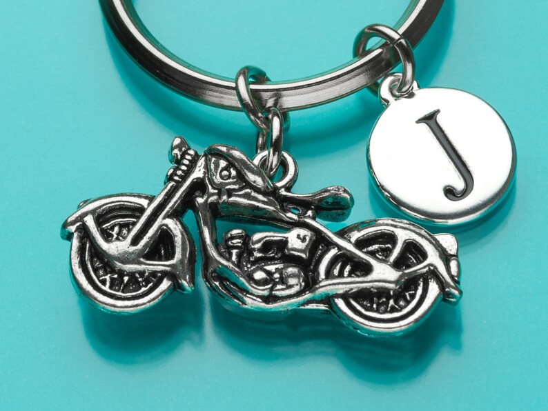 Large Motorcycle Keychain Motorcycle Key Ring Biker's Etsy