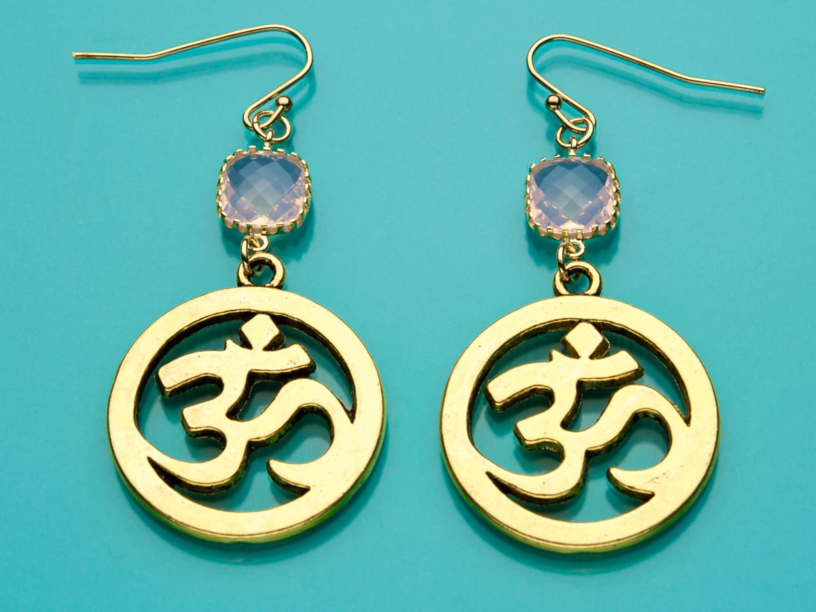 Om symbol earrings Clearance