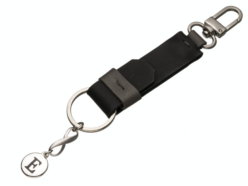 Infinity Symbol Keychain Infinity Key Ring Leather Keychain | Etsy