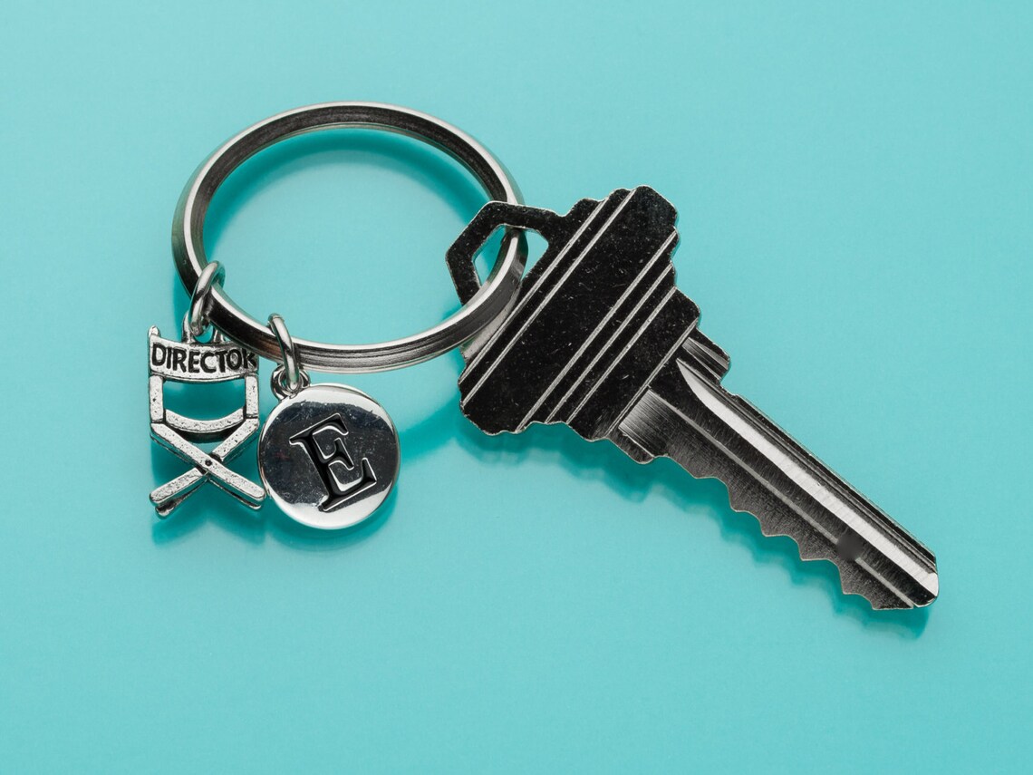Director's Chair Keychain Director's Chair Key Ring Etsy