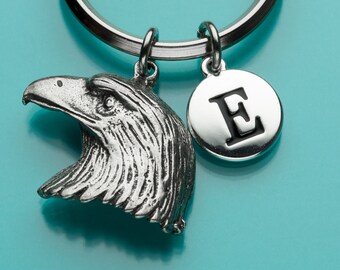 Bird Eagle Rope Keyring/Chain Holder Secure Gift Prey Leather Car Keys 