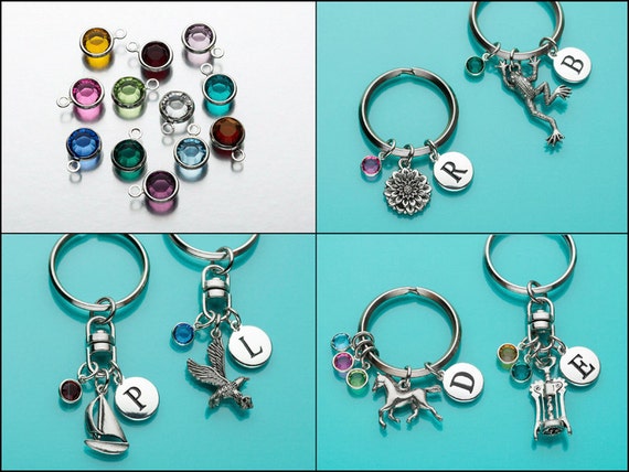 Live Your Dream Keychain Dream Big Key Ring Live Your Dream Encouragement  Key Chain Gemstone Keychain Gemstone Keyring Key171 