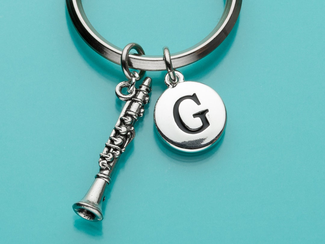 Keychain, Key Ring, Initial Keychain, Personalized