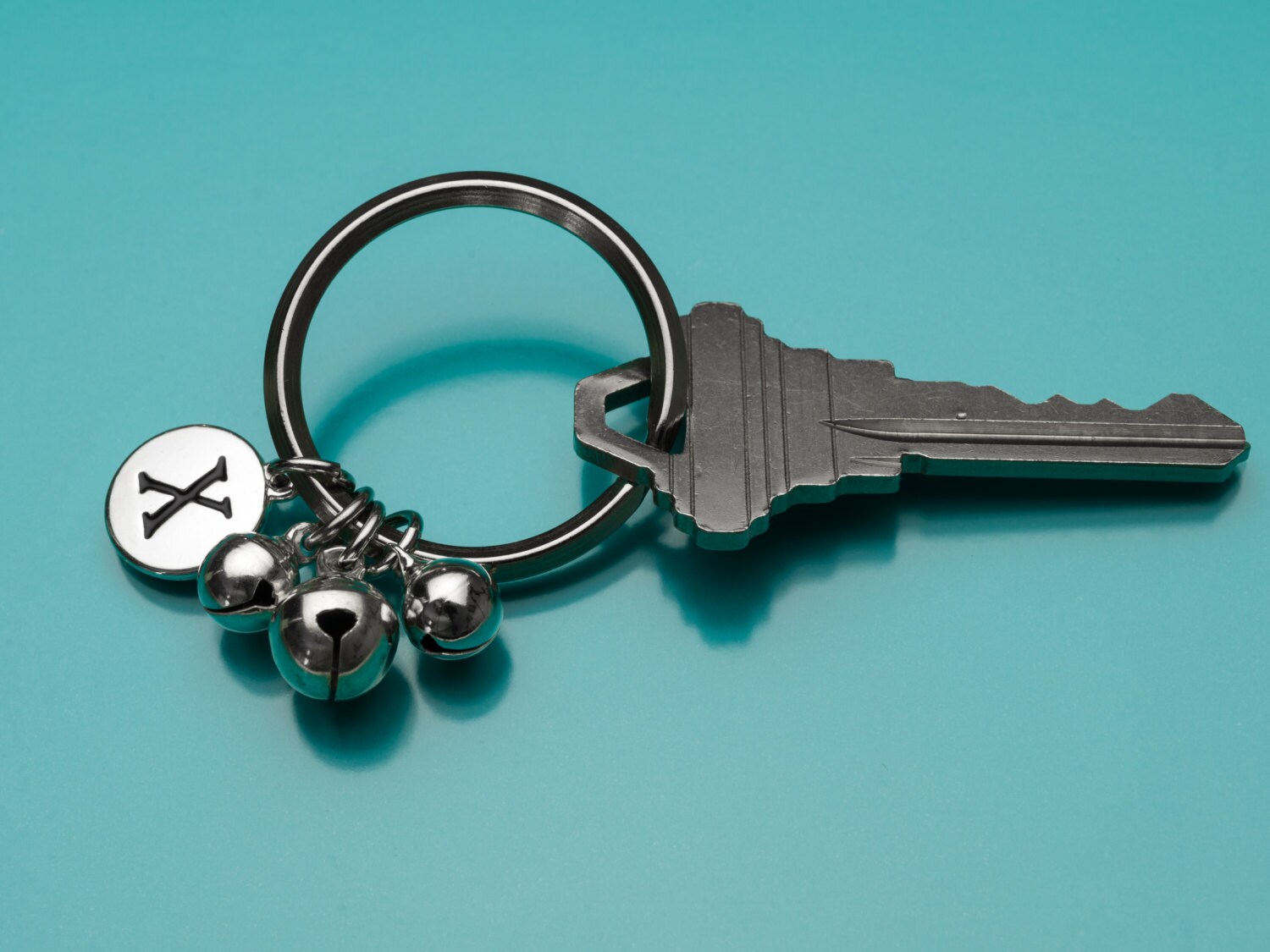 Jingle Bell Keychain Sleigh Bell Keychain Christmas Bell Etsy