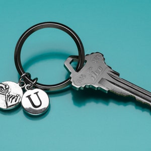 Swear Key Rings Pinkie Swear Keychain, Pinkie Promise Key Ring, Best Friends, Initial ...