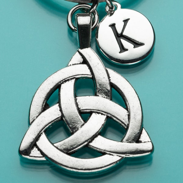 Celtic Knot Keychain, Celtic Knot Key Ring, Irish Symbol, Irish Gift, Celtic Gift, Personalized Keychain, Custom Keychain Charm Keychain, 66