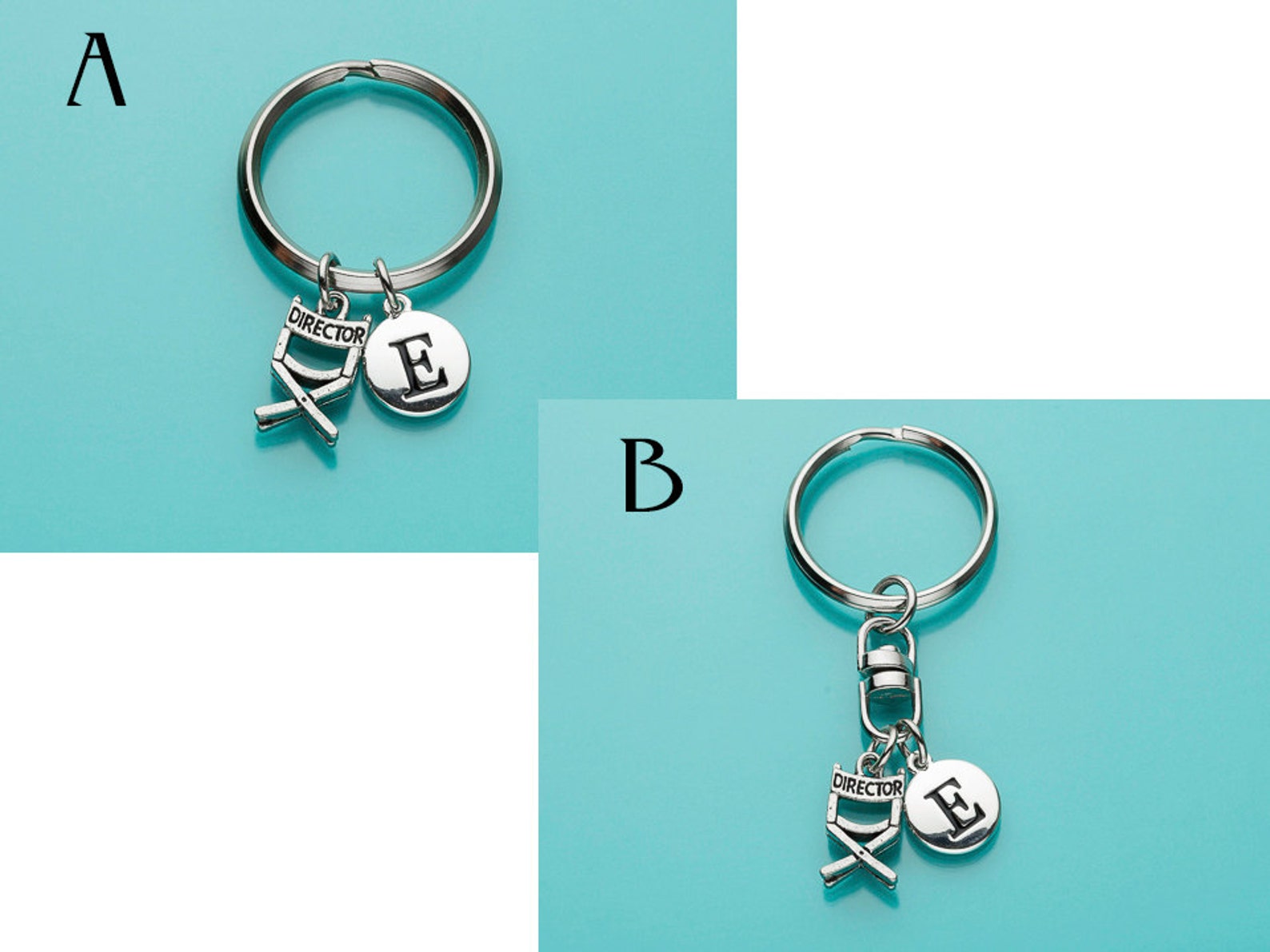 Director's Chair Keychain Director's Chair Key Ring Etsy