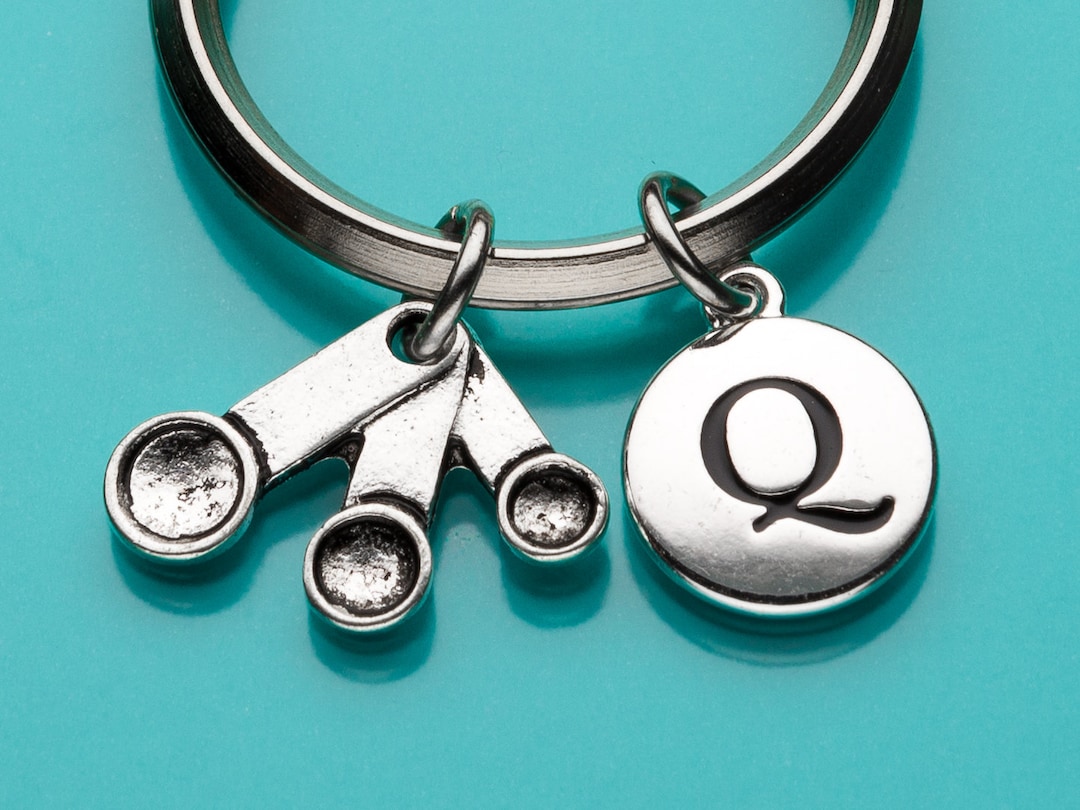 Measuring Spoon Keychain, Measuring Spoon Key Ring, Spoons Keyring ...