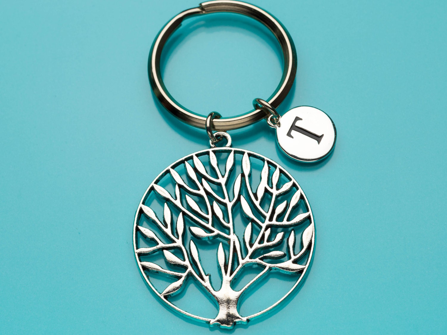 Tree of Life Keychain Lg Tree of Life Key Chain Family Tree Etsy