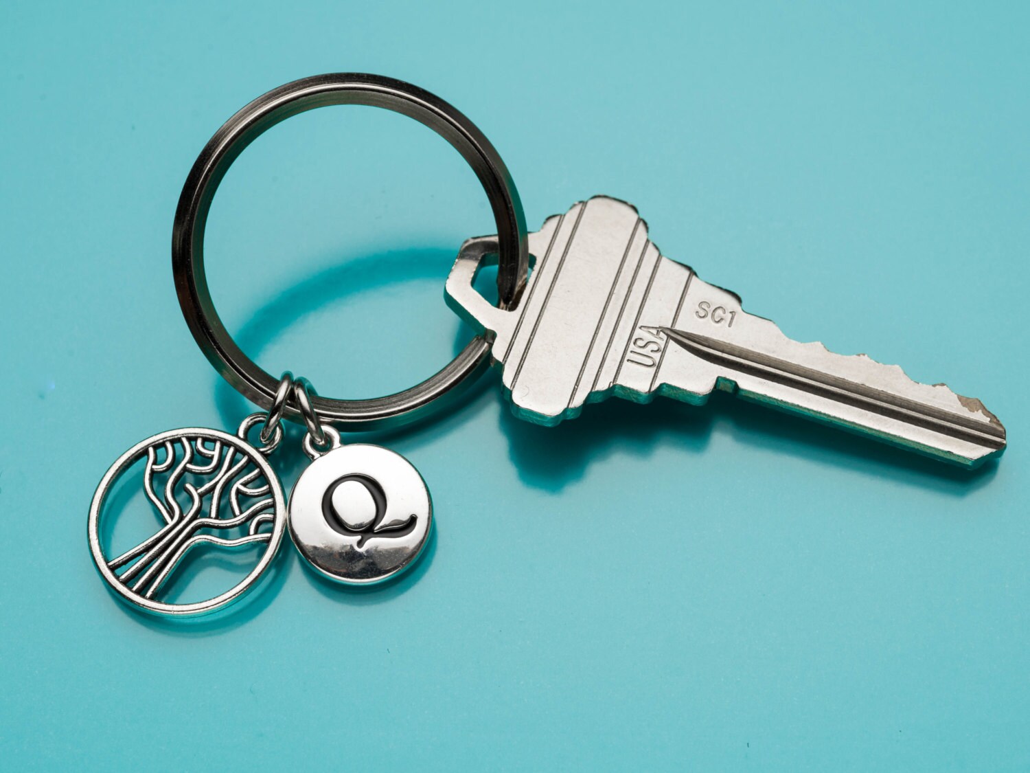 Tree of Life Keychain Tree of Life Key Ring Etz Ha Chaim Etsy