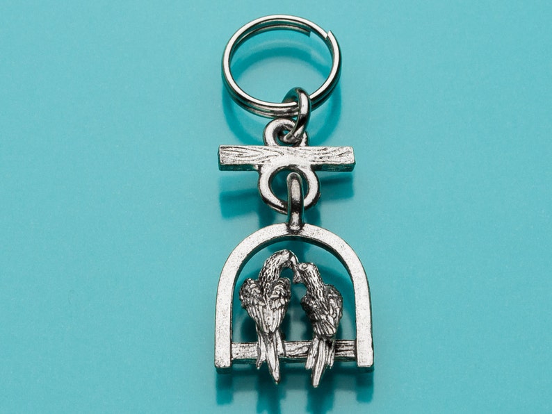 Cat Bling With Lovebirds Lovebirds Cat Collar Accessory Bird Etsy