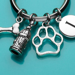 Dog Keychain, Dog Key Ring, Doggie Charms, Dog Charm, Pet Charm, Personalized Keychain, Custom Keychain, Charm Keychain, 106,310,460