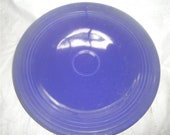 HOMER LAUGHLIN Fiesta Cobalt 12 quot Chop Plate
