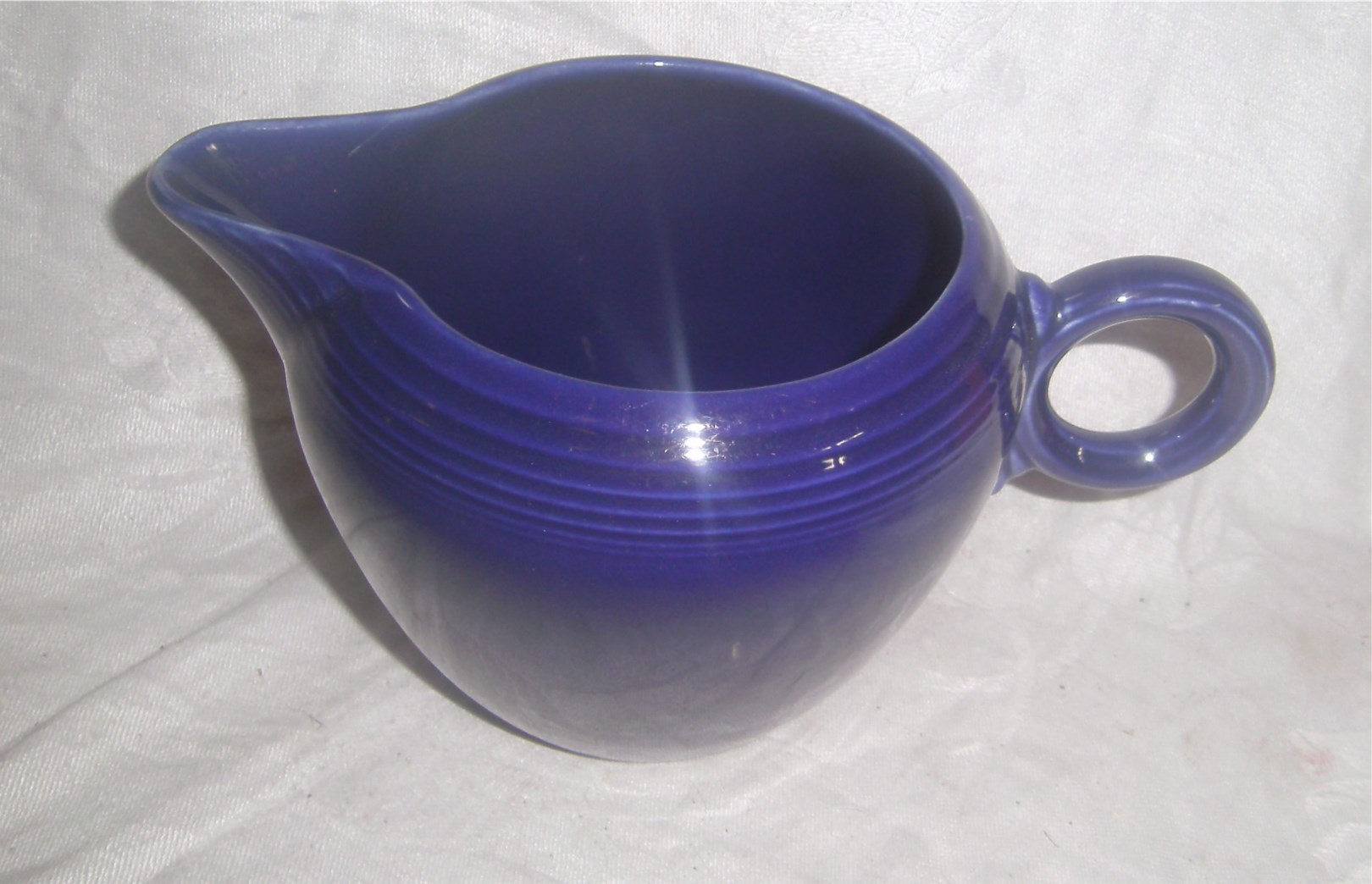 HOMER LAUGHLIN CHINA – Fiesta – Blue – Pint Jug - Main Image