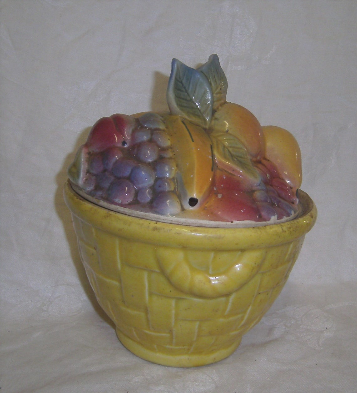 Shawnee Fruit Basket Cookie Jar Etsy