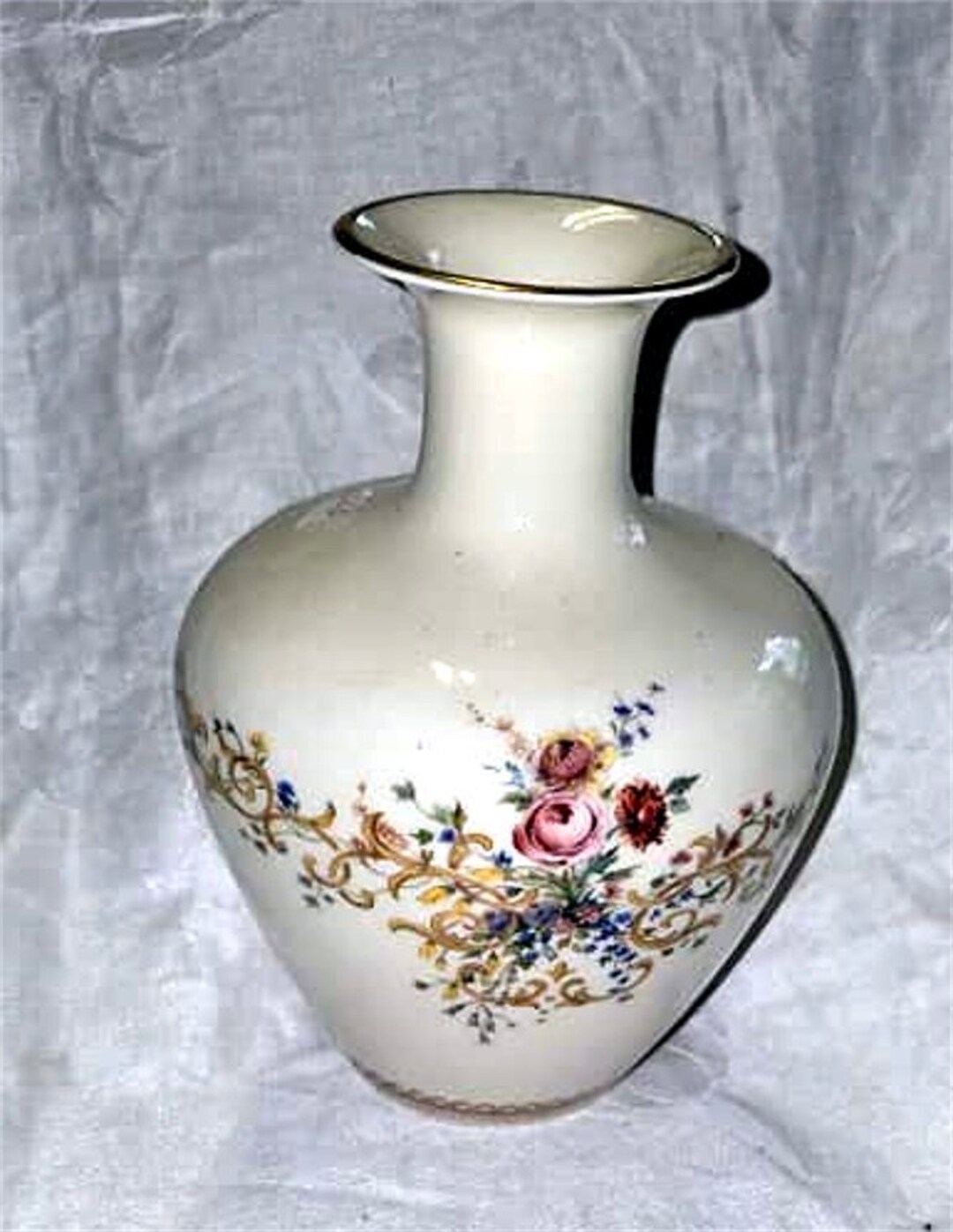 LENOX CHINA COMPANY Queens Garden 7 Vase Etsy