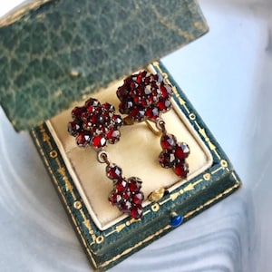 Bohemian garnet jewelry for sale deals