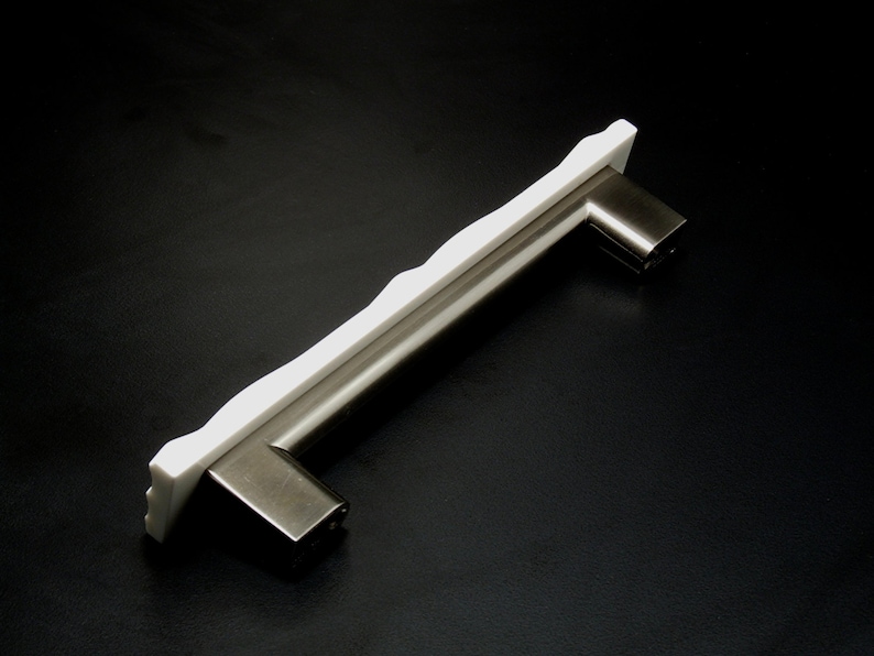 180mm Wavy Pull Drawer Pull Pulls White Home Decor Hardware
