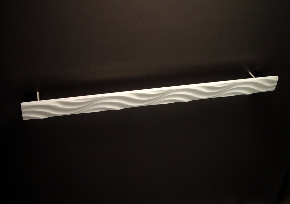 372mm Wavy Pull Drawer Pull Pulls White Home Decor Etsy