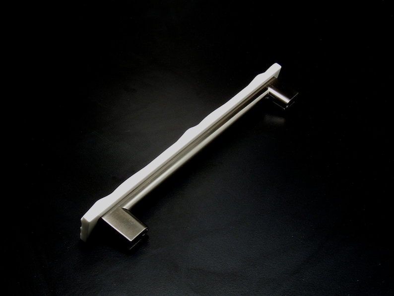 244mm Wavy Pull Drawer Pull Pulls White Home Decor Etsy