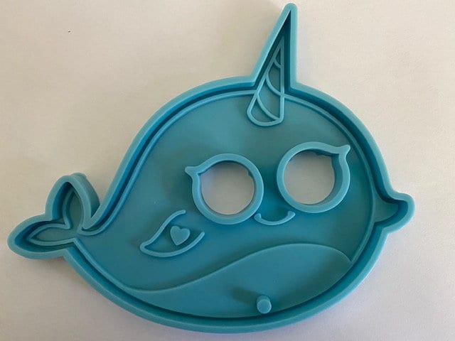 Large Narwhal Silicone Mold * Epoxy Resin Mold * Shiny Mold, Key Chai…