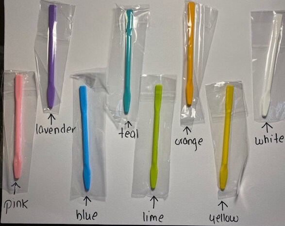 US Seller ..... 4" Silicone Stir Stick for epoxy resin , 4 inch