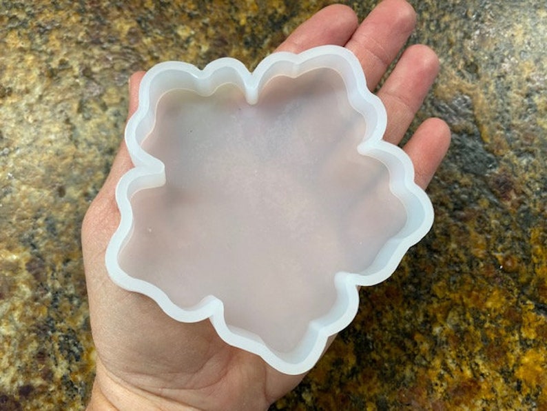 Flower Silicone Mold Epoxy Resin Mold Poppy Flower Mold 5 Etsy