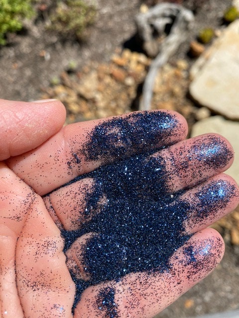 Navy Blue Glitter * 1/128 Polyester Glitter * tumblers, crafts, slime…