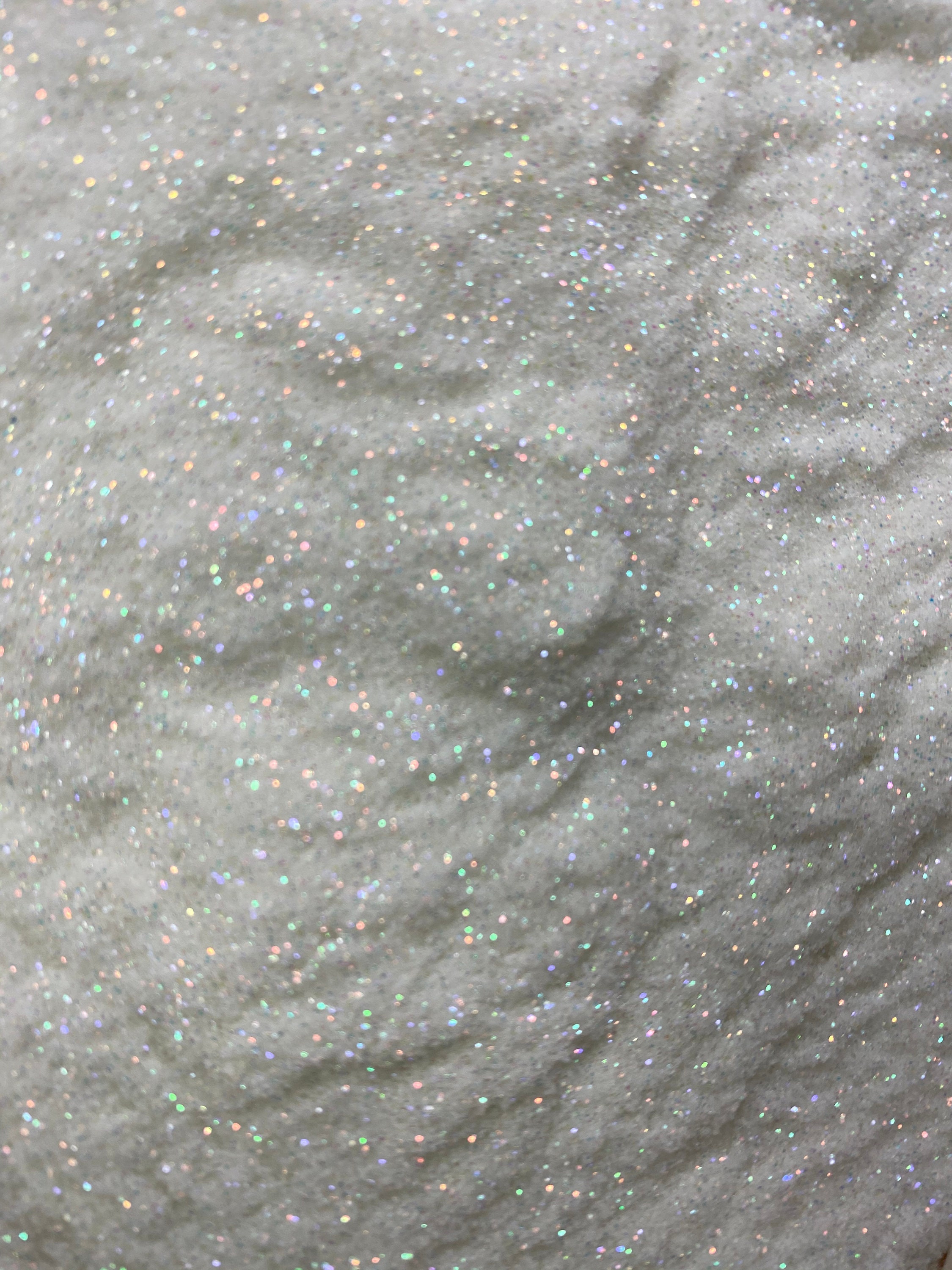 Fine Iridescent Rainbow Opal Glitter * 1/128 Polyester Glitter * tumb…