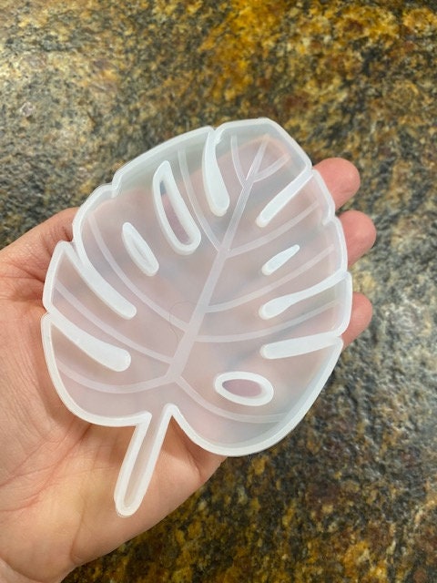 US Seller . Monstera Leaf Silicone Mold * Epoxy Resin Mold * Tropical…