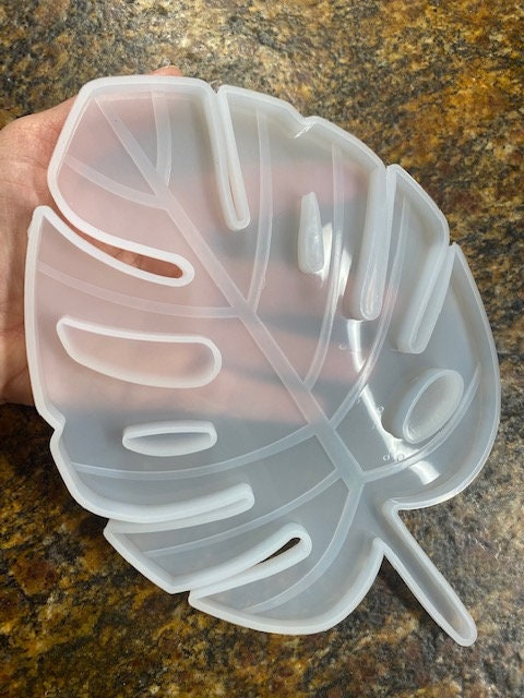 US Seller . Monstera Leaf Silicone Mold * Epoxy Resin Mold * Tropical…