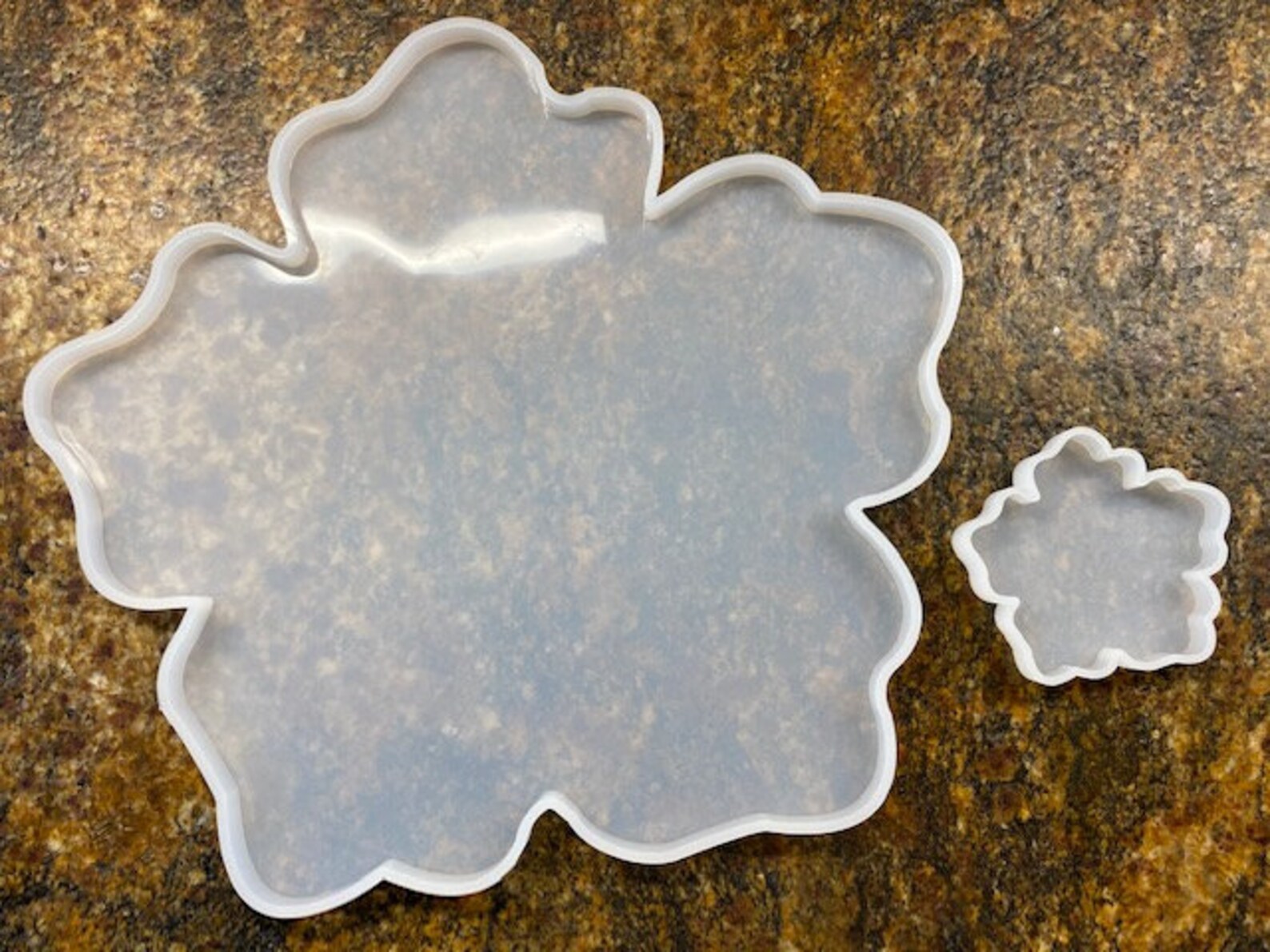 Flower Silicone Mold Epoxy Resin Mold Poppy Flower Mold 5 Etsy