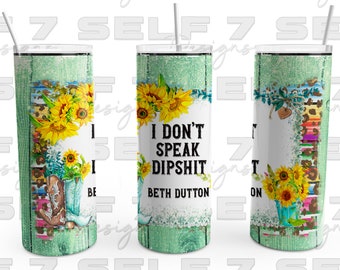 20 uncji Nie mówię bzdur, kwiatowy kubek png