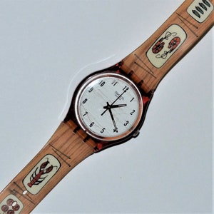 Four Swatch Watch Collectibles: Hors d&#39;Oeuvre, Zerkon, Veruschka, Discobolus
