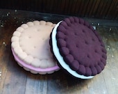 Oreo COOKIE Almohada-Regalo de Navidad Almohada de diseño - Almohada decorativa-Decoración del hogar- Almohada de acento