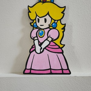 Papierprinzessin PeachFigur