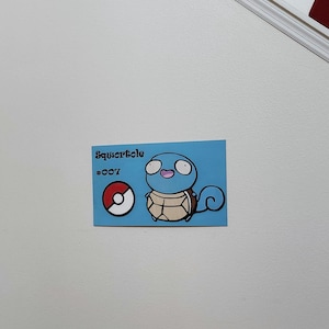 Derpy Squirtle Wood Painting