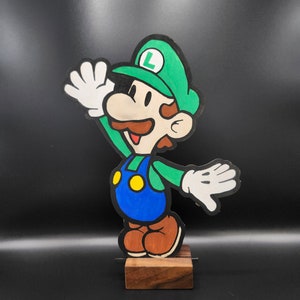 Paper Luigi Figure
