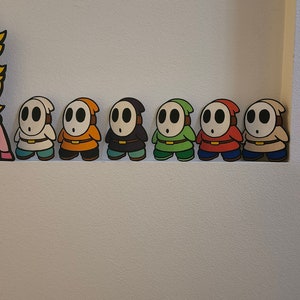 7 inch Wooden Shyguy Figure