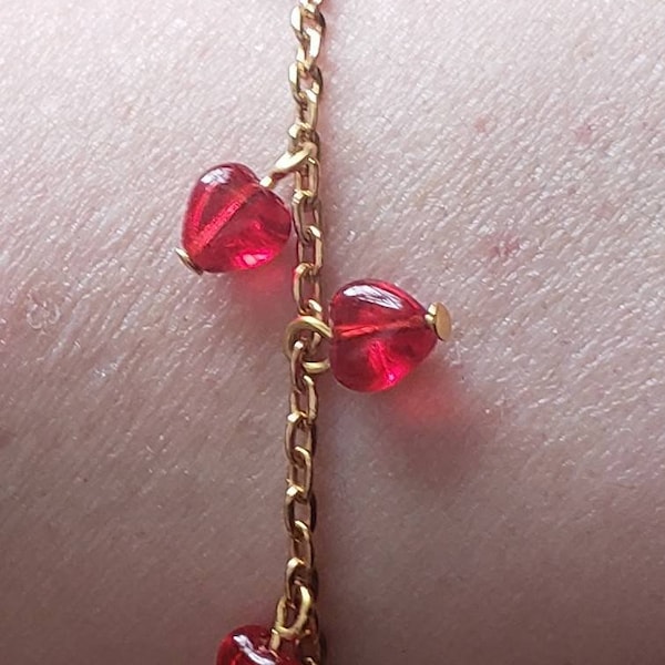 Chain of Hearts bracelet