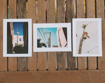 Electric Ave Postcard set of 3 | Film photography | 35mm film print