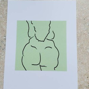 Fat Liberation Postcard
