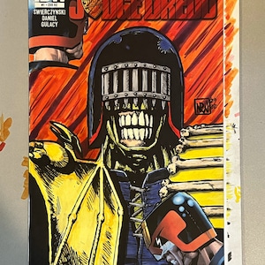Original Artwork - Sketch Cover IDW Comics Judge Dredd #1 Comic Judge Death Variant