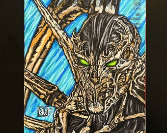 Original Artwork - Sketch Cover Image Comics Spawn #329 Comic Curse of Spawn Variant
