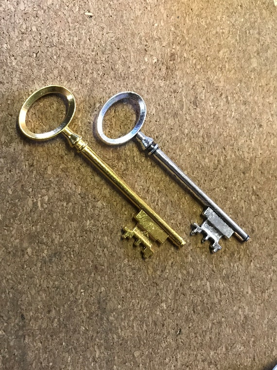 Large Skeleton Key Etsy