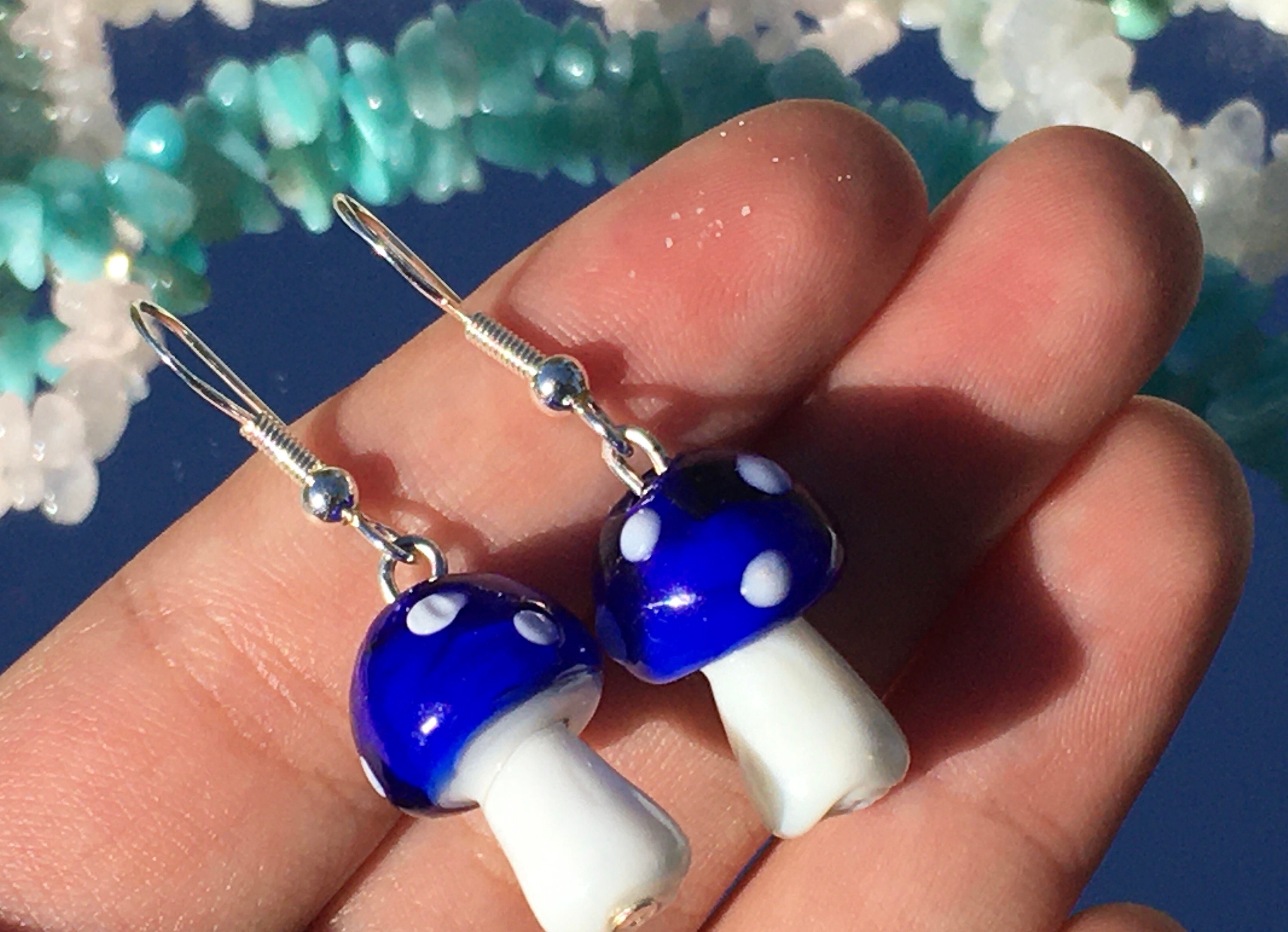 New Purple Enamel Cute Hat Miko Girl Holiday Gifts Women Stand Earrings