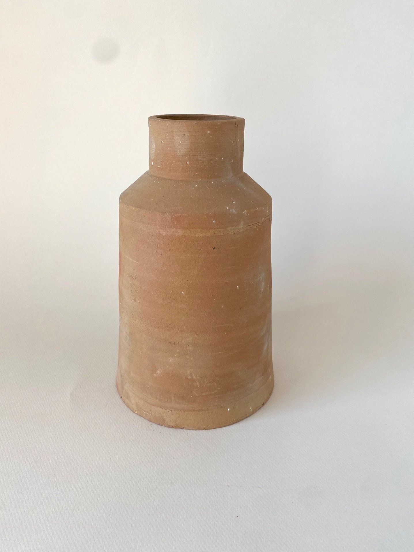 Terracotta Vase Adana 20cm/Vase en Terre Cuite 20cm