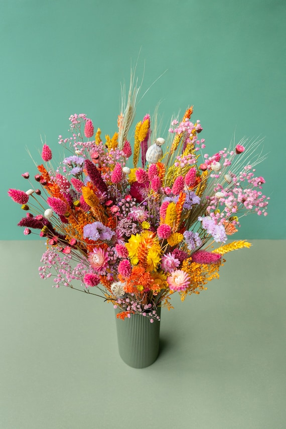 Bouquet of Dried Flowers CALCUTTA Large format/Bouquet of Etsy