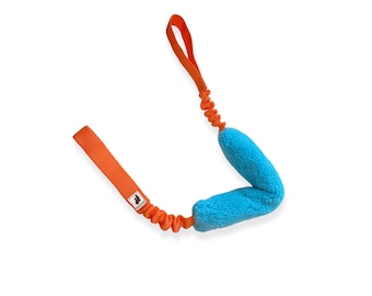 Medium two handle bungee tug • dog training toy • shock absorber handle